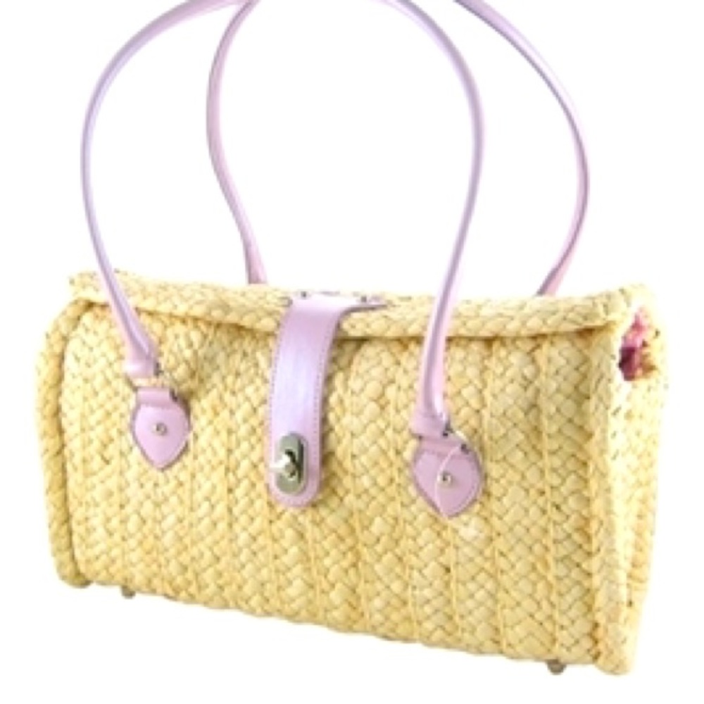 Beach Bag, Small Straw Beach Bag, Beach Bag Tote, Straw Shoulder Bag